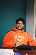 001 Orange LY Athletics Hoodie