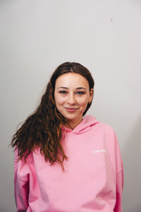 003 Light Pink LY Hoodie