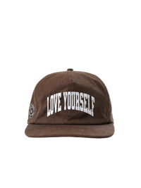 010 Brown LY Unstructured Hat
