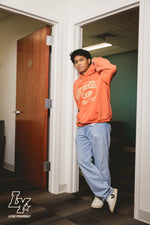 001 Orange LY Athletics Hoodie