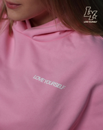 003 Light Pink LY Hoodie