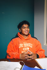 001 Orange LY Athletics Hoodie