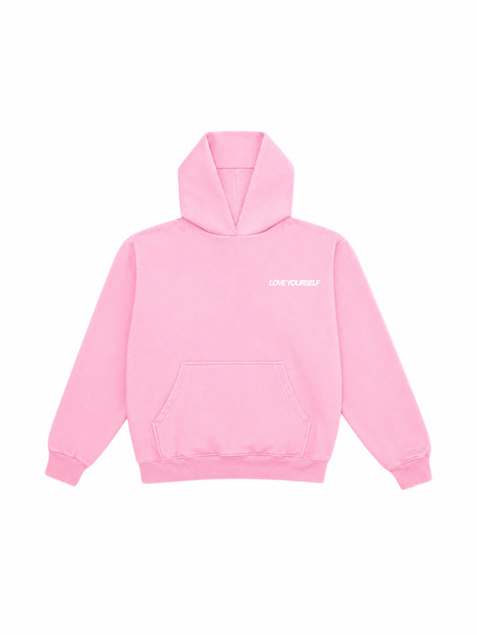 003 Light Pink LY Hoodie