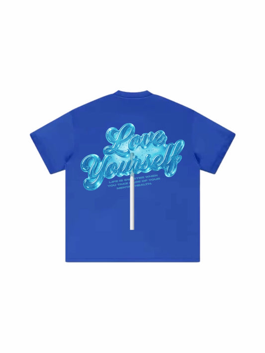 002 Candy Blue LY Tee