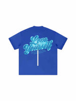 Candy Blue LY Tee