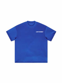 Candy Blue LY Tee