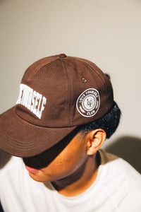 010 Brown LY Unstructured Hat